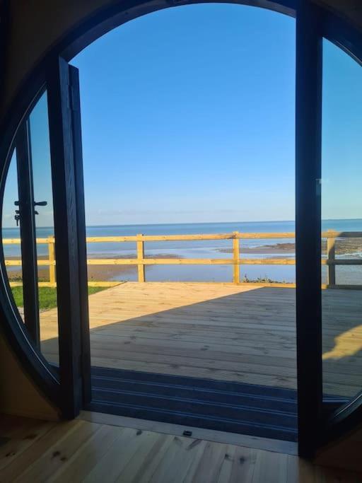 Spring Tide Cliff Top Glamping Pod With Direct Sea Views Бірчінґтон Екстер'єр фото